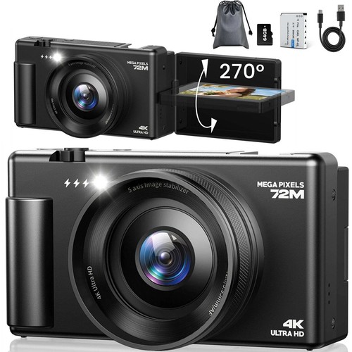Fotocamera digitale 4k - 72,