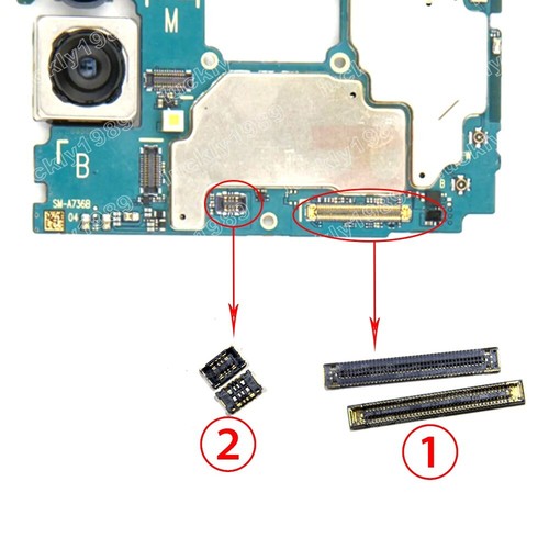 Connettore spina lcd fpc - spina,