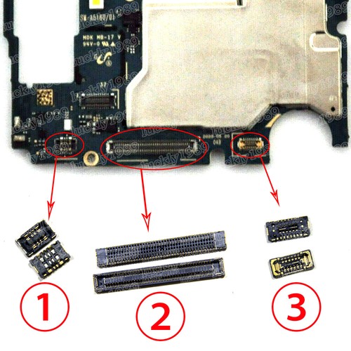Connettore spina lcd - 2, x