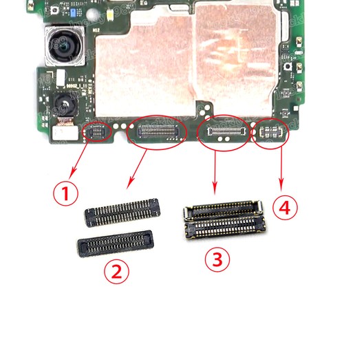 Connettore spina lcd fpc - spina,