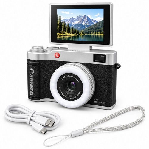 Fotocamera digitale retro - fotocamera,